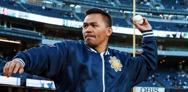 Pakuiao izbacuje prvi teren na stadionu Jenkija