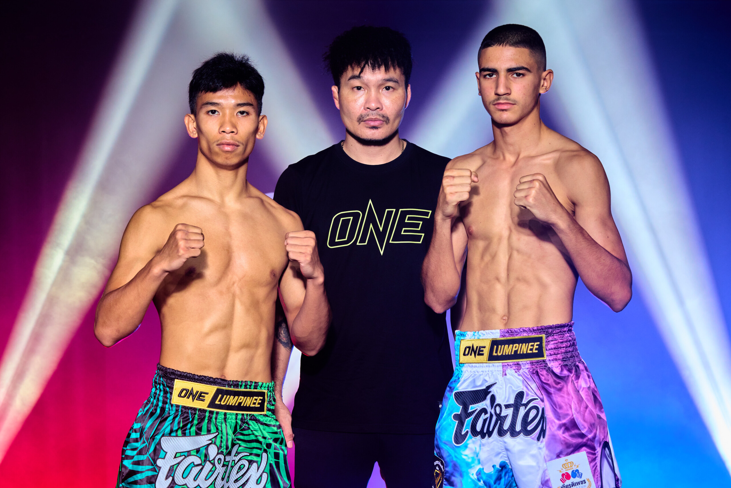 Pet Suanluangrodyok faces off with Nahyan Mohammed ahead of The Inner Cicle