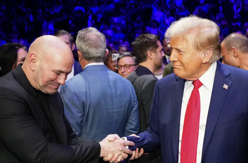 Tramp voli UFC Bela kuća Event Rebrand Idea