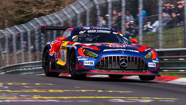 Maks Verstapen u akciji na Nordschleife (Kredit: Red Bull Content Pool)