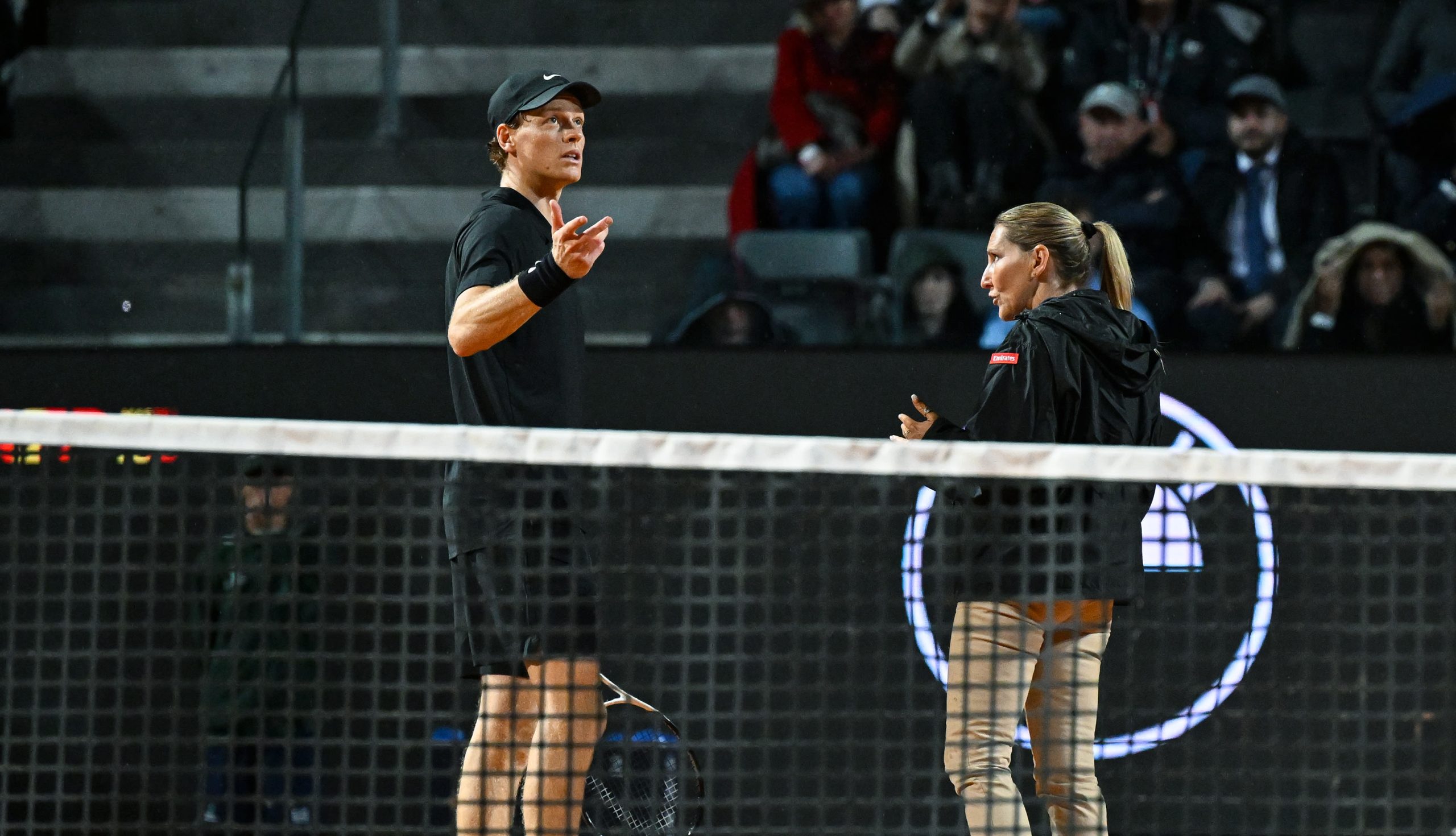 Jannik Sinner vs. Daniil Medvedev Rim polufinale odloženo u trećem setu zbog kiše