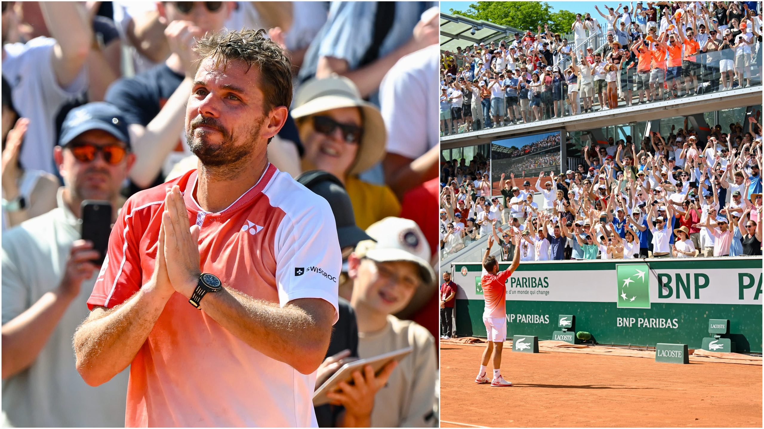 FOTOGRAFIJE: 2015 Stan Vavrinka polje nudi emotivno zbogom Rolan Garosu