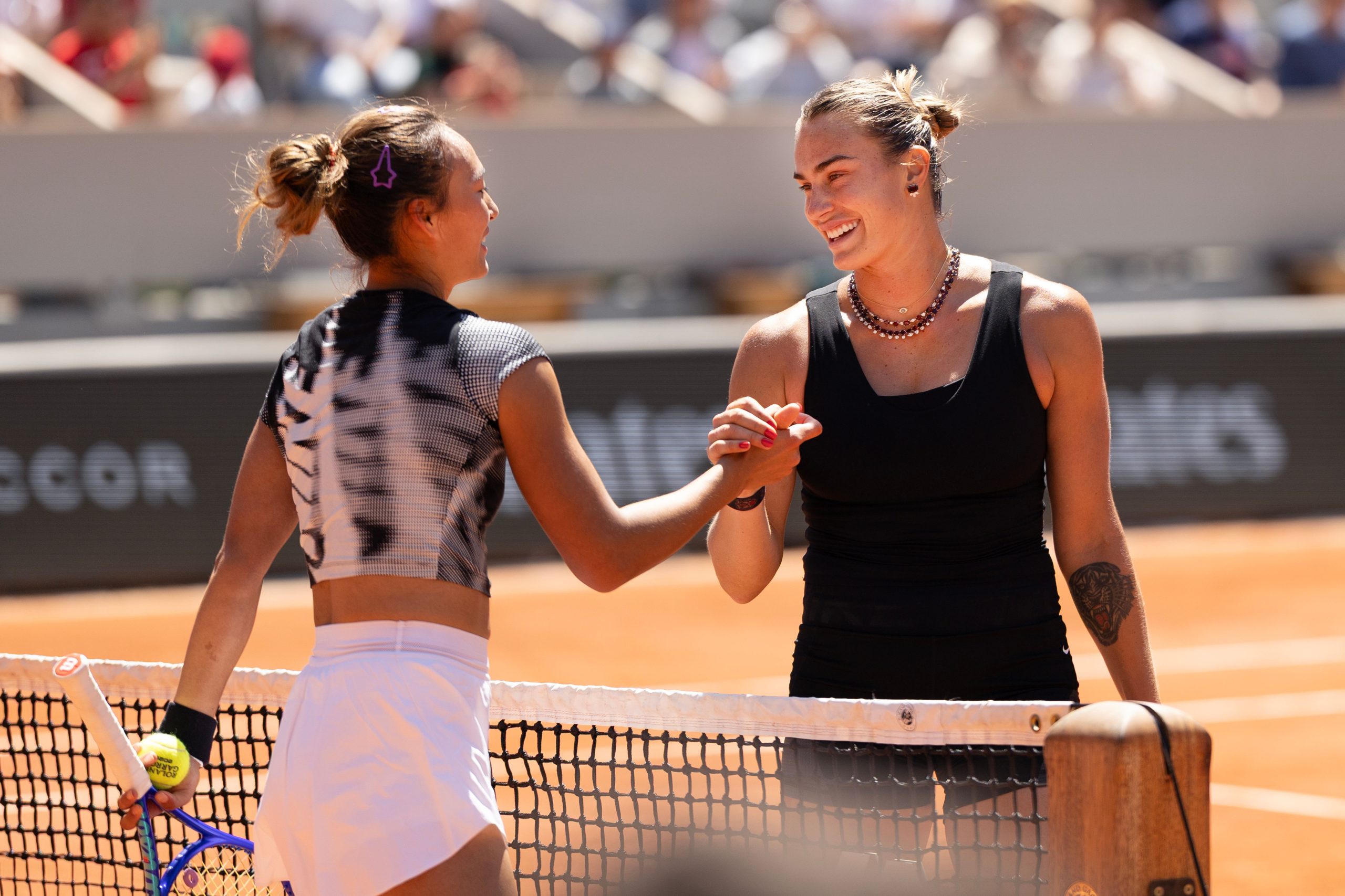 Arina Sabalenka: Komunikacija ključ za trening sa rivalima na Rolan Garosu