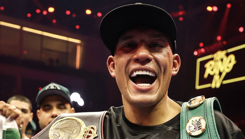 Benavidez ovlašćenja prošlost Ramirez da postane šampion u tri težine