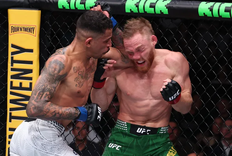 Carlos Prates demontira Jack Della Maddalena na UFC Fight Night Perth