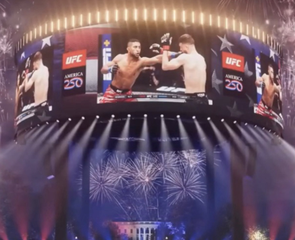 Dana Vhite otkriva UFC Freedom 250 Vatch Parti Renderings