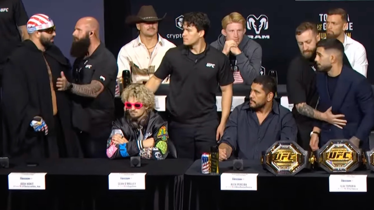 Ilia Topuria i Josh Hokit je žestoka razmena na UFC Freedom 250 konferenciji za štampu
