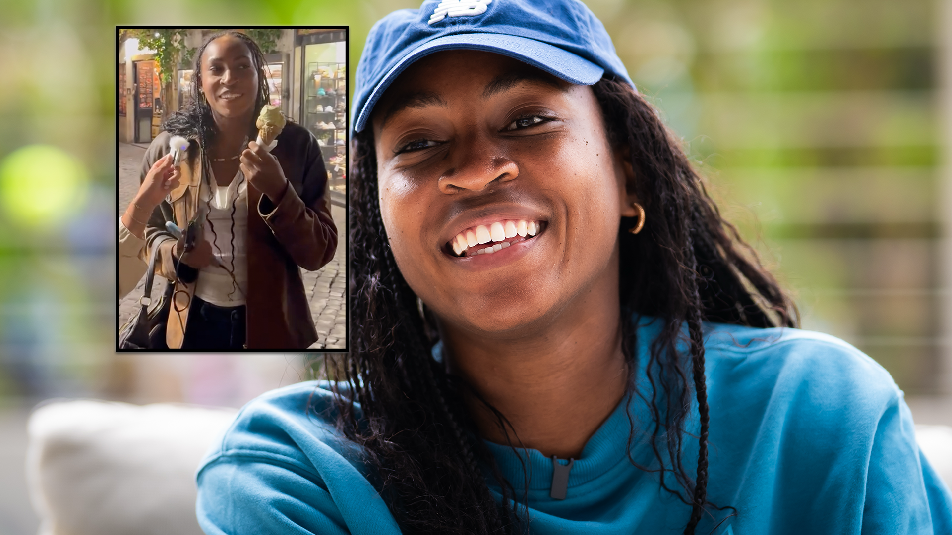 "Nećeš platiti, Velika Mama?" Coco Gauff peče Jessica Pegula za Rim gelato video