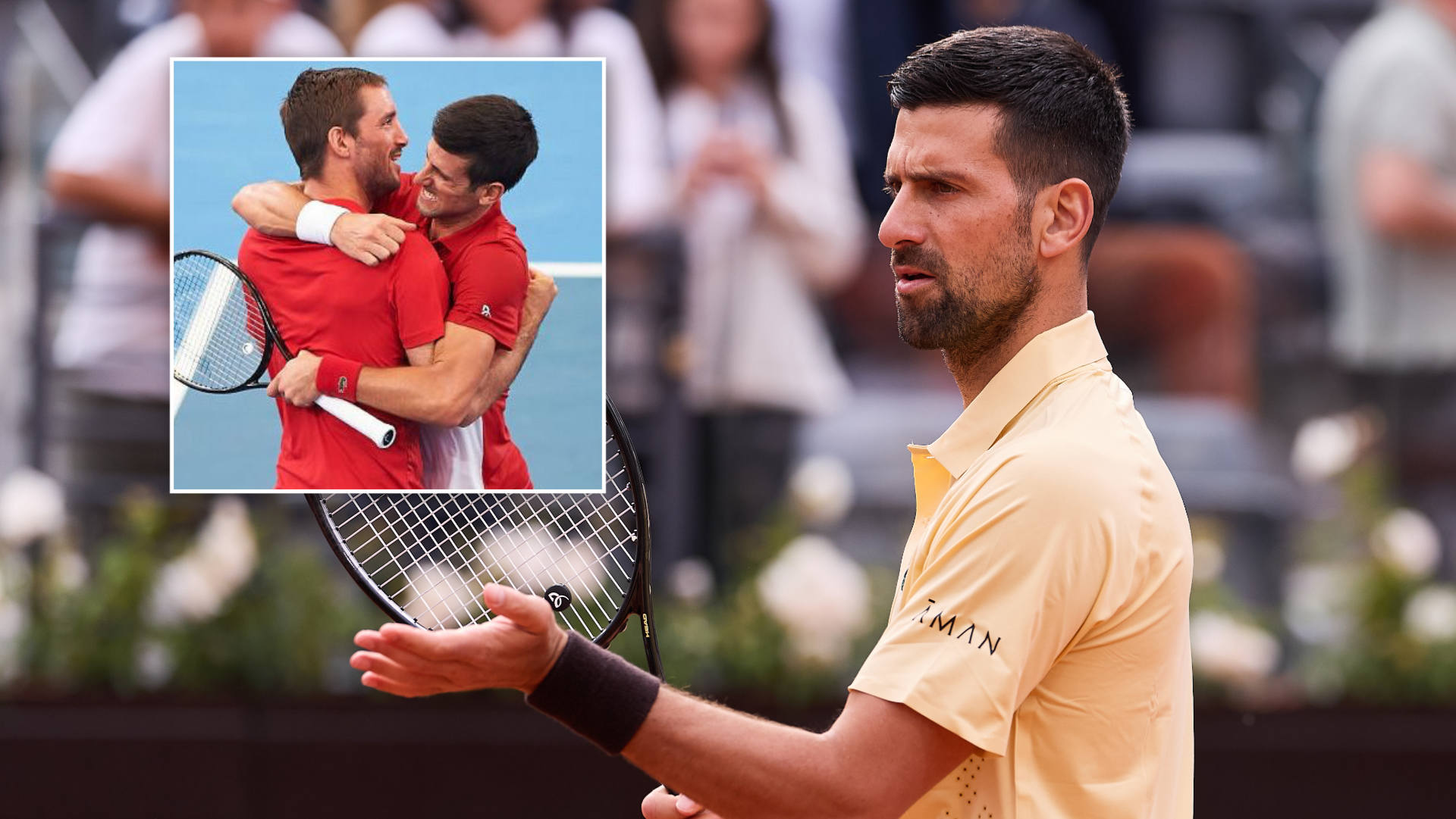 Novak Đoković angažuje dobrog prijatelja Viktora Troickog kao trenera uoči Rolan Garosa