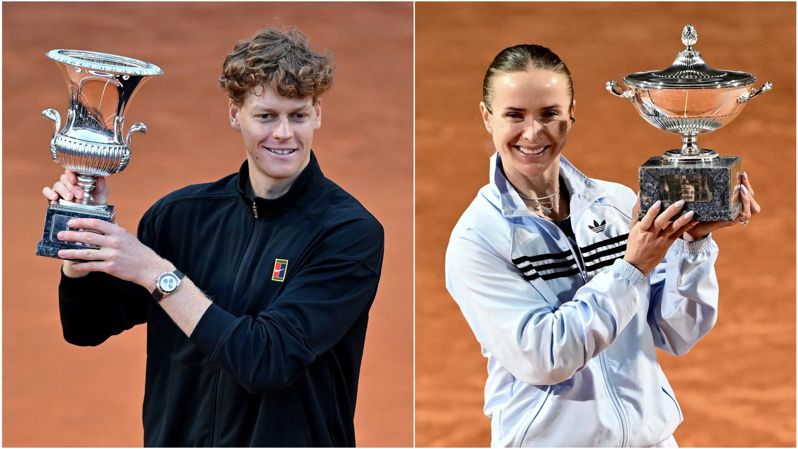 Što su više Jannik Sinner i Elina Svitolina bili pod stresom u Rimu, to su postajali oštriji
