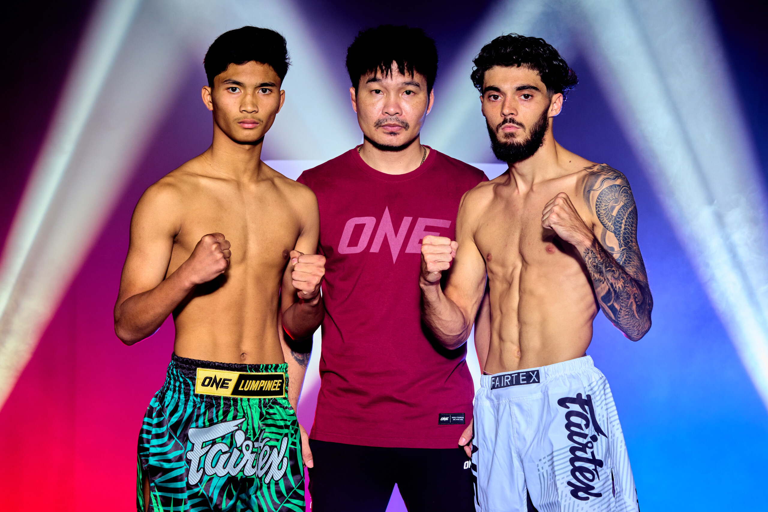 Muay Thai stars Adam Sor Dechapan and Enzo Clarisse face off ahead of ONE Friday Fights 153