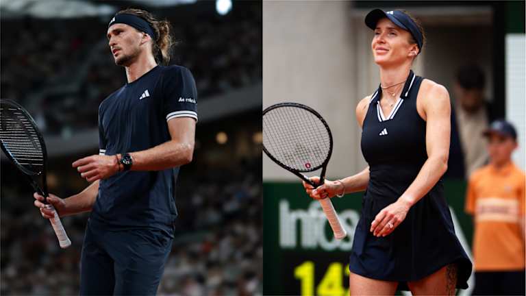 Biltenander Zverev i Elina Svitolina — Adidas