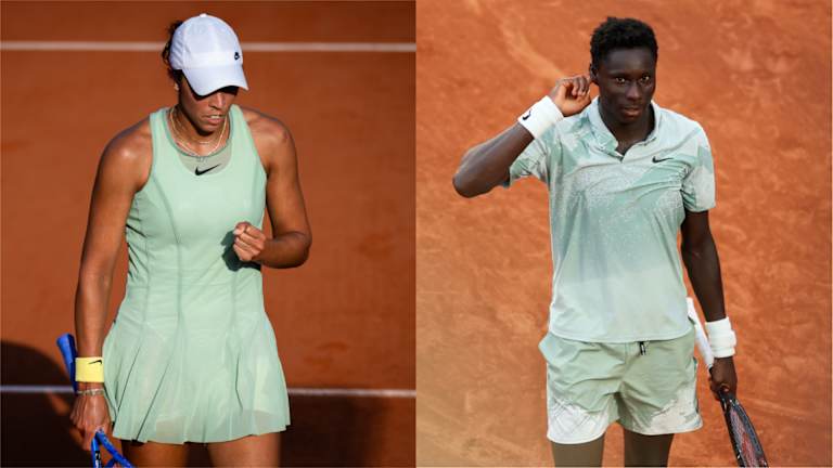 Madison Keys i Moise Kouame — Nike