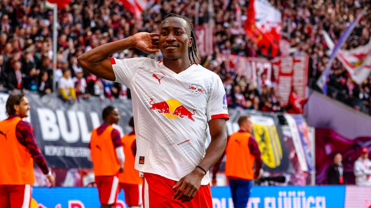 RB Leipzig : Yan Diomandé de retour à l’entraînement