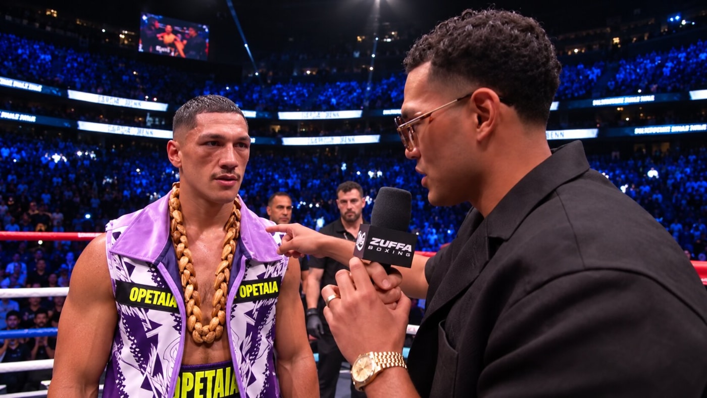 Opetai Stops Mikaelian Setting Up Unified Title Fight Vs Benavidez