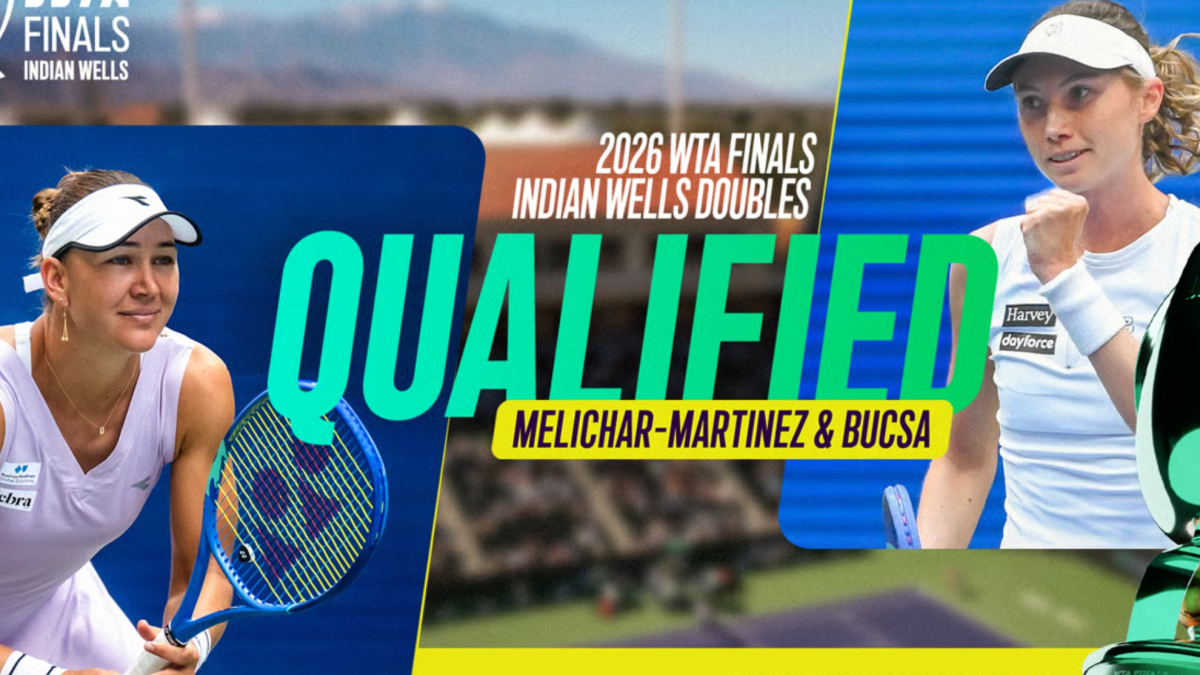 Cristina Bucsa, la representante española en las WTA Finals de dobles