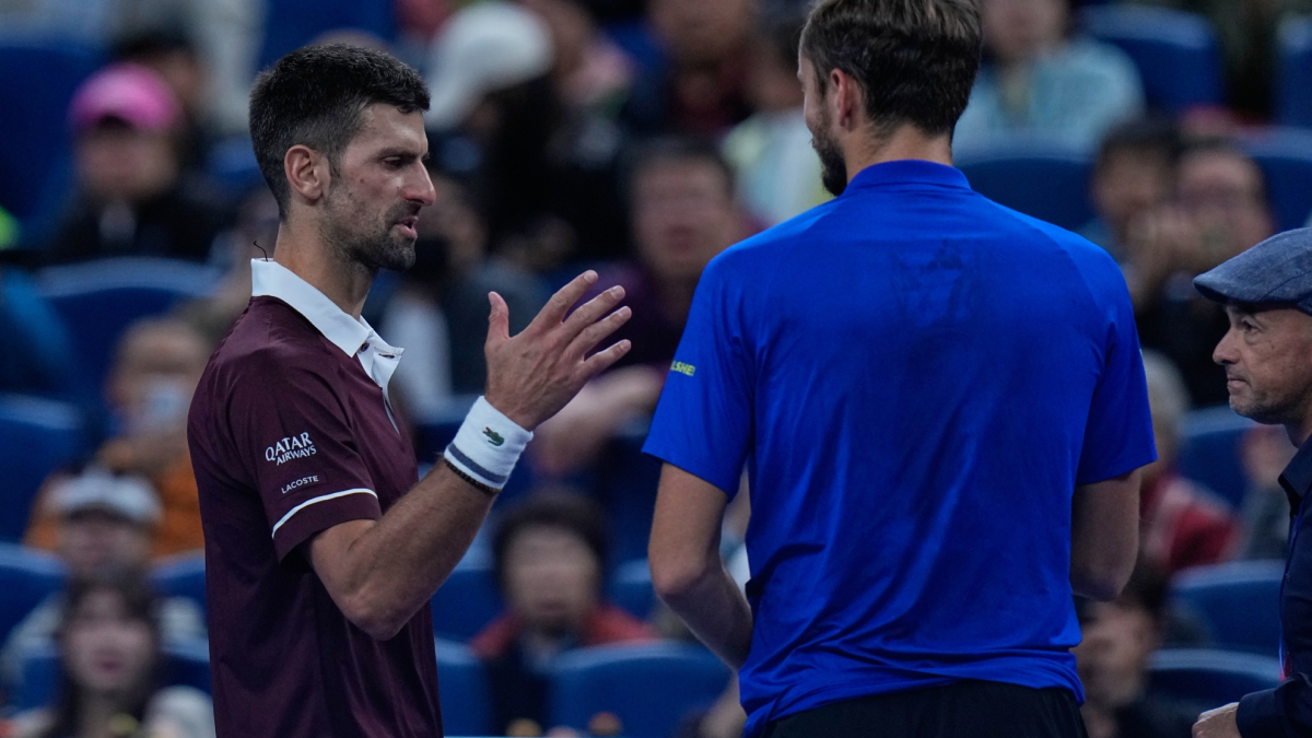 Djokovic, tras la descalificación de Medvedev: "Sé lo que se siente, a mí me sucedió en el US Open"