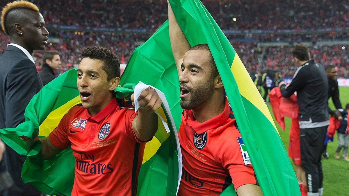 PSG : la pique amusante de Marquinhos à son ami Lucas Moura